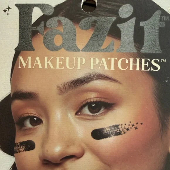 2 pack - Fazit Black & Red Makeup Patches - Picture 2 of 4